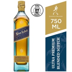 JOHNNIE WALKER - Whisky Blue Label Botella 750ml