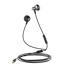 LDNIO - Auriculares con Cable HP-08 Audífonos Intrauditivos Negros