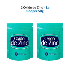 2 Óxido de Zinc - La Cooper x 50g