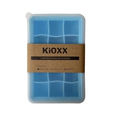 KIOXX - Cubeta de hielo de silicona 15 cavidades Celeste