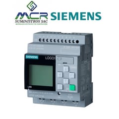 SIEMENS - LOGO CON TENSION DE 12 y 24 V EN DC 8 ENTRAD Y 4 SALIDA