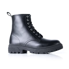 NONOS - Botas Casuales Hombre Negro Cuero B8H