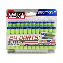 DART ZONE - Pack de Dardos x 24 unidades