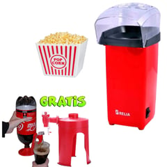 OEM - Combo Canchitero Máquina Cotufa Pop Corn Dispensador de Soda Gaseosa