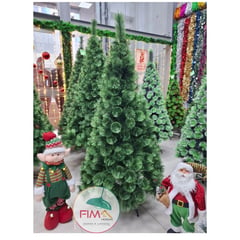 GENERICO - Árbol de Navidad 1.8 m verde pino frondoso