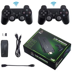 Game Stick Portable 4k Tv Consola De Juegos Controlador Inalámbrico.