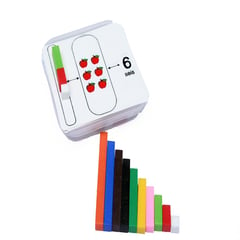 JENSA TOYS - Regletas de colores (cuisenaire) 74 Pzas