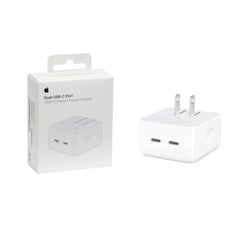 APPLE - Adaptador de Carga Rápida con 2 Puertos (35W)