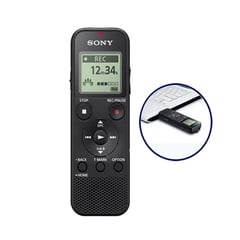 SONY - Grabadora de voz digital portátil con USB integrado Sony ICD-PX370