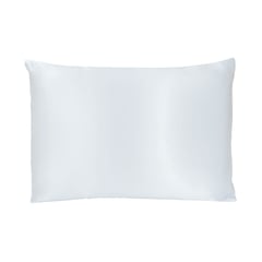 NIENNA HOME - Tamaño King / 1 Funda de Seda Para Almohadas Color Blanco