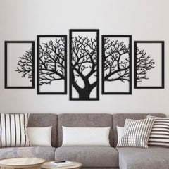 GENERICO - Árbol de la vida para pared en 5 piezas.