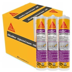 SIKA - Sellador superficial Sikamur Injectocream-100 blanco de 300ml x 12 unid