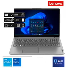 LENOVO - Laptop Nueva V15 G4 IRU Core I5 13va Gen 24GB RAM 512GB SSD + 1TB HDD