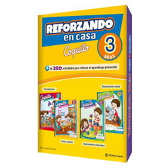 EDICIONES COQUITO - Pack Reforzando en Casa 3 años