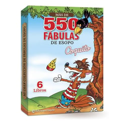 EDICIONES COQUITO - Pack Fábulas De Esopo Incluye 6 Libros
