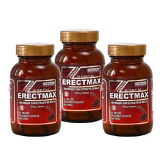 GENERICO - Pack 3 Frascos Potencializador Maca Negra con Huanarpo Macho Erectmax