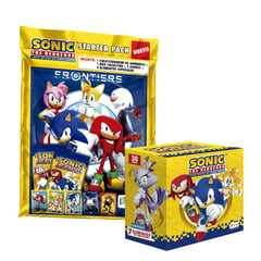 EDITORIAL BERLIN - Sonic Cards, 1 Starter Pack+ 1 cajita (30 sobres)