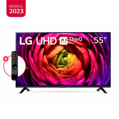 Televisor 55 Pulg. LED Smart TV UHD 4K con ThinQ AI 55UR7300PSA l Control Magic 2023