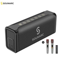 OEM - Parlante Bluetooth Sounarc M1 Karaoke 80W + 2 Microfonos