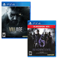 Resident evil village + Resident evil 6 ps4