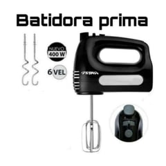 PRIMA - Batidora de Mano HM 9105E- GSN con 400 Watts