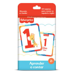 FISHER PRICE - Cartas de Aprendizaje Aprender a contar