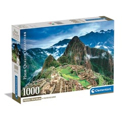 CLEMENTONI - Rompecabezas Compacto de 1000 piezas - Machu Picchu