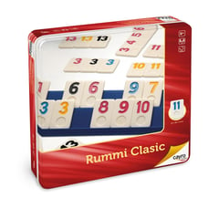 CAYRO - Juego de Mesa Rummi classic en caja de Metal