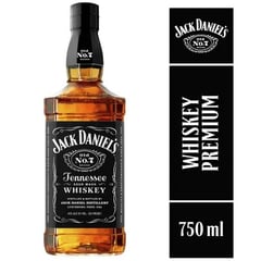 WHISKEY - Whisky JACK DANIELS Old N°7 Botella 750ml