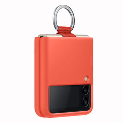 SAMSUNG - Case de Silicona con Anillo Galaxy Z Flip 3 Coral