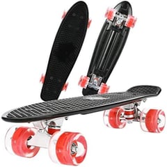 UFO - Skate Penny Patineta 22 Para Niños y Jóvenes Con Luces Led