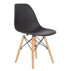 MOBELART - Silla Diseño Eames Negro möbelArt