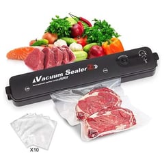 GENERICO - Sellador al vacío de Bolsas Vacuum Sealer