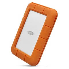 LACIE - Disco Duro Rugged 5TB externo USB C PC-MAC STFR5000800