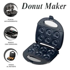 RAFF - Máquina para Hacer Donuts Maker Horno 6 Rosquillas