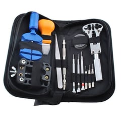 GENERICO - Kit de13 Herramientas en Estuche Para Reparar Reloj