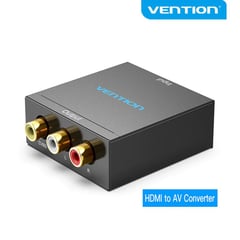 VENTION - Adaptador Convertidor HDMI a RCA AV 1080p Full HD