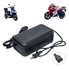 ADVANTECH - Cargador Para Moto Eléctrica 72V 20Ah Batería Plomo Acido.