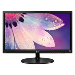 LG - Monitor LCD 18.5 LED 19M38A WIDE WXGA VGA 1366x768 Negro