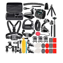 Kit Accesorios 50 En 1 Para Camaras Gopro Hero 12 11 10 9 8 7 6 5