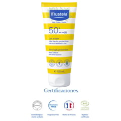 MUSTELA - Protector Solar +50 SPF 100 ml