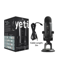 LOGITECH - Microfono Blue Yeti USB Negro