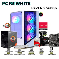 AMD - Computadora PC Ryzen 5 5600G RAM 16GB DISCO 500GB SSD CON GRAFICOS RADEON