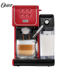 OSTER - Cafetera PrimaLatte Touch BVSTEM6801R Rojo