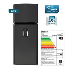 MABE - Refrigeradora No Frost 220 LITROS RMA230PJPG GRAFITO