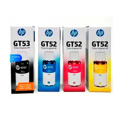 HP - KIT DE 4 TINTAS GT53 (GT51) / GT52 PACK CYAN,YELLOW,BLACK MAGENTA