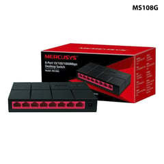 MERCUSYS - SWITCH MINI DESKTOP 8-PORT 101001000M MS108G