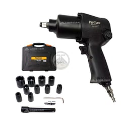 FERTON - Pistola de Impacto Neumatica 12 660NM 8500rpm Maleta dados