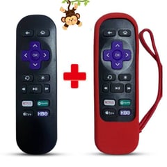 ROKU - Control Remoto Express Premiere Funda Roja