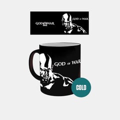 Taza De Cerámica Cambia De Color - God Of War Kratos